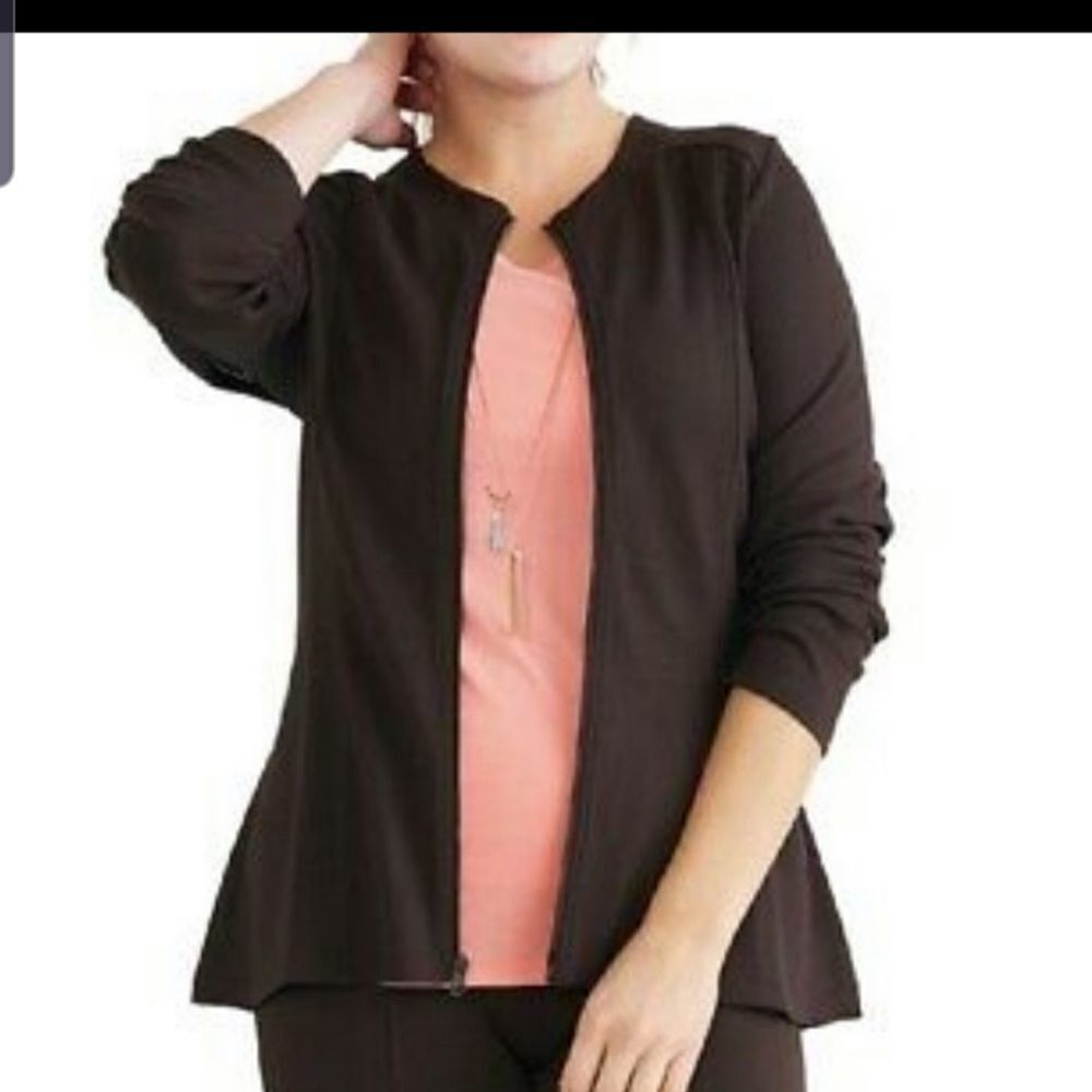 Ruby ribbon mink ponte jacket sz large